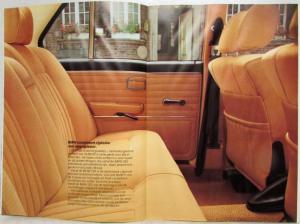 1977 BMW 518 520 525 528i Sales Folder - Dutch Text