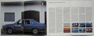 1978 BMW 518 520 525 528i Sales Folder - French Text
