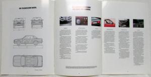 1993 BMW 3 Series Cabrios Sales Brochure - German Text