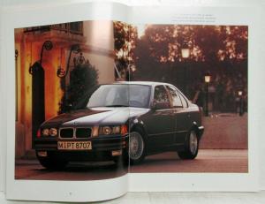 1993 BMW 3 Series Sedans Sales Brochure - German Text