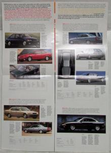 1993 BMW Can a Car Make You a Better Driver Sales Brochure/Poster 3 5 7 8 Series