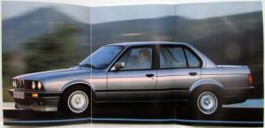 1988 BMW 316i 318i 320i 325i 325iX Sales Brochure - German Text