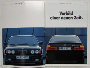 1988 BMW 524td Sales Brochure