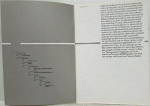 1990 BMW Corporate Report - German Text