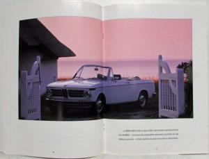 1990 BMW Retrospective Brochure - French Text