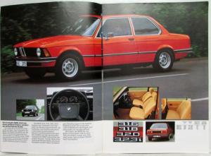 1977 BMW Programm: Es lebe der feine Unterschied Sales Brochure - German Text