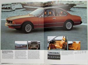 1977 BMW Programm: Es lebe der feine Unterschied Sales Brochure - German Text