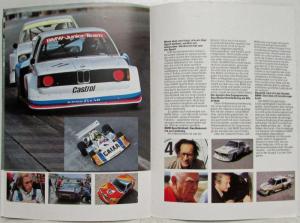 1977 BMW Programm: Es lebe der feine Unterschied Sales Brochure - German Text
