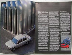 1981 BMW Programm: Es lebe der feine Unterschied Sales Brochure - German Text