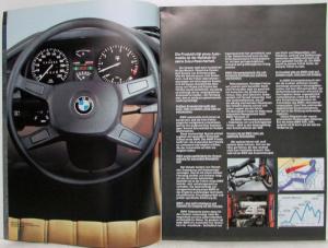 1981 BMW Programm: Es lebe der feine Unterschied Sales Brochure - German Text