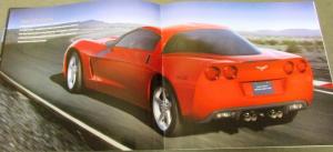 2005 Chevrolet Corvette Dealer Prestige Brochure Coupe Convertible LS2