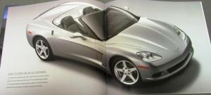 2005 Chevrolet Corvette Dealer Prestige Brochure Coupe Convertible LS2