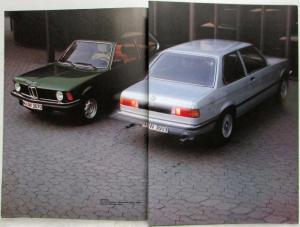 1979 BMW 316 318 320 323i Sales Brochure
