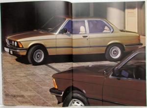 1980 BMW 316 318i 320 323i Sales Brochure