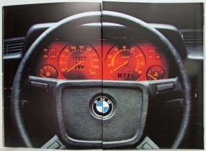 1980 BMW 316 318i 320 323i Sales Brochure