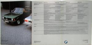 1980 BMW 316 318i 320 323i Sales Brochure