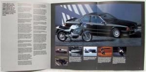 1985 BMW Excellence Through Innovation Automotive Publication