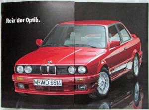 1988 BMW Aerodynamics In Alliance with the Wind Sales Brochure - German Text