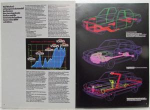 1985 BMW Technology of Contemporary Driving Sales Brochure - German Text