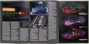 1985 BMW Technology of Contemporary Driving Sales Brochure - German Text