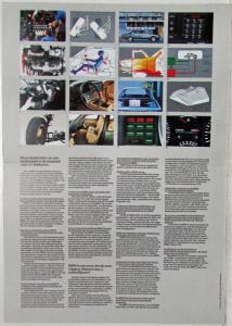 1981 BMW Where the Path Parts Oversized Sales Brochure - German Text