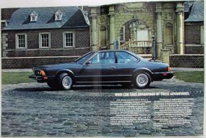 1982 BMW European Delivery Program Sales Brochure