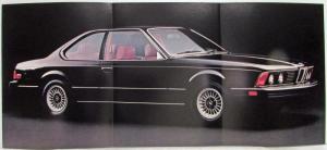 1977 BMW 630CSi Trifold Sales Brochure