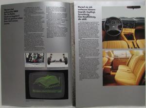 1977 BMW 7 Series Years Do Not Count but Class Trifold Sales Brochure - German