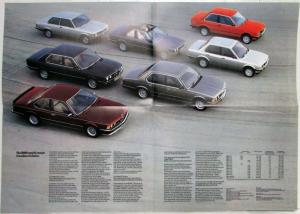 1983 BMW When Will You Choose Yours Oversized Sales Brochure