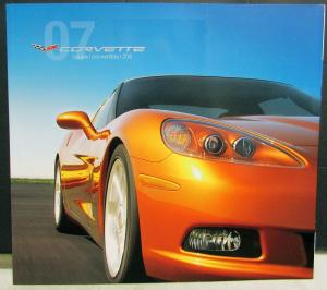 2007 Chevrolet Corvette Dealer Prestige Sales Brochure Z06 Accessories Original