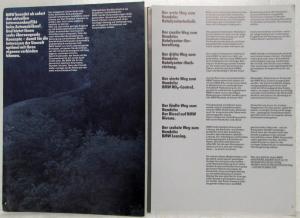 1985 BMW Answers to Right Path of Environmental Cars Sales Brochure - German