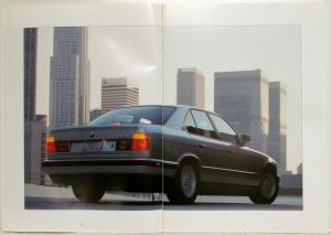 1992 BMW 5 Series Sales Brochure