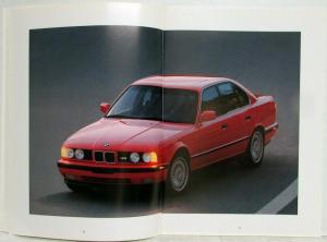 1992 BMW 5 Series Sales Brochure