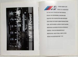 1992 BMW 5 Series Sales Brochure