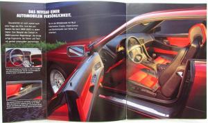 1992 BMW 850Ci Driving Pleasure at Highest Level Sales Brochure - German Text