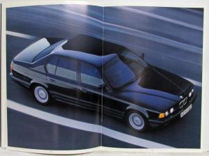 1988 BMW 730i 735i 735iL Sales Brochure