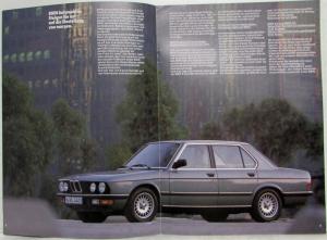 1982 BMW Leasing Sales Brochure - German Text