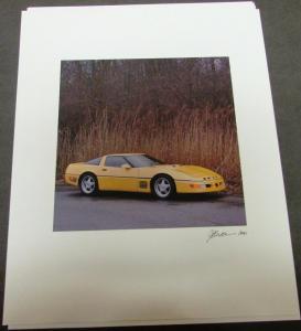 1991 Chevrolet Callaway Corvette Portfolio Signed Artist Proofs Mint Original