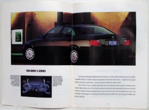 1992 BMW Model Range The Joy of Owning Sales Brochure