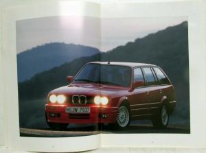 1993 BMW 3 Series Touring Sales Brochure - German Text
