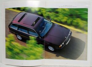 1993 BMW 5 Series Sales Brochure - German Text