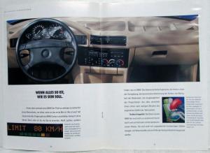 1993 BMW 5 Series Sales Brochure - German Text