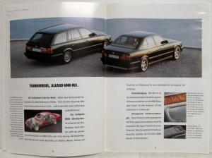 1993 BMW 5 Series Sales Brochure - German Text