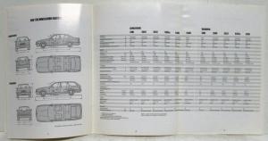 1993 BMW 5 Series Sales Brochure - German Text