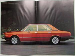 1978 BMW 530i Sales Brochure