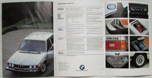 1978 BMW 530i Sales Brochure