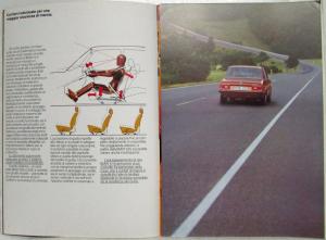 1976 BMW 5 Series Sales Brochure - 518 520 520i 525 528 - Italian Text