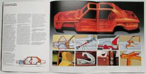 1976 BMW 5 Series Sales Brochure - 518 520 520i 525 528 - Italian Text