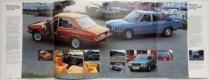 1976 BMW 518 520 520i 525 528 Sales Folder