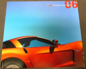 NOS 2006 Chevrolet Corvette Dealer Prestige Sales Brochure Accessories Z06